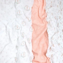 Lot De 4 Maxi-Langes Mousseline Blushing Bunnies De Aden + Anais Essentials -Mini Moomes Soldes 01172653 3
