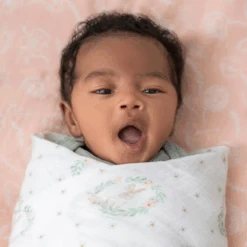 Lot De 4 Maxi-Langes Mousseline Blushing Bunnies De Aden + Anais Essentials -Mini Moomes Soldes 01172653 4