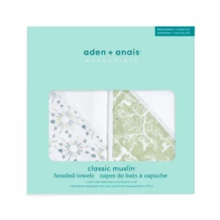 Lot De 2 Capes De Bain Harmony De Aden + Anais Essentials -Mini Moomes Soldes 01172664 3