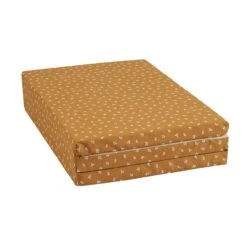 Matelas Bébé Pliant 3 Parties Camel Fleuri 60 X 120 Cm De Candide -Mini Moomes Soldes 01173101 5
