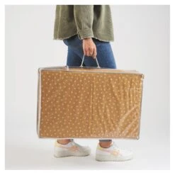 Matelas Bébé Pliant 3 Parties Camel Fleuri 60 X 120 Cm De Candide -Mini Moomes Soldes 01173101 6