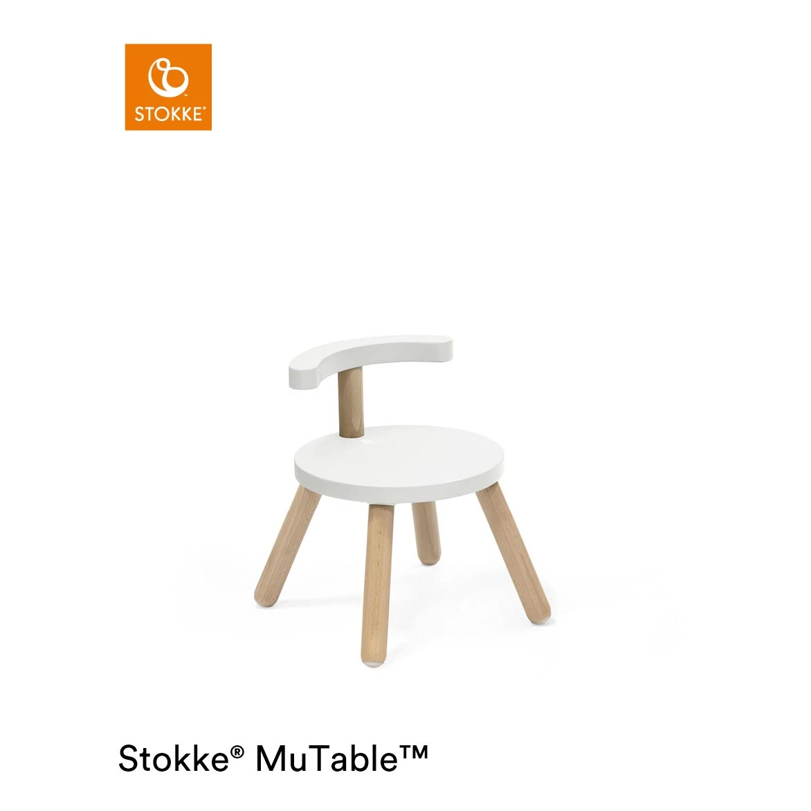 Chaise MuTable™ V2 Blanc De Stokke® 1 Chaise MuTable™ V2 Blanc De Stokke®