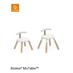 Chaise MuTable™ V2 Blanc De Stokke® 8 Chaise MuTable™ V2 Blanc De Stokke® -Mini Moomes Soldes 01173226 3