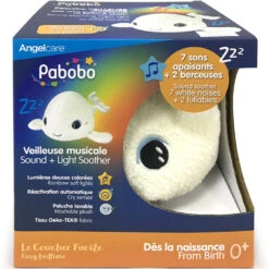 Peluche Veilleuse Béluga De Pabobo -Mini Moomes Soldes 01173295 8