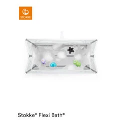 Baignoire Flexi Bath™ + Transat White De Stokke® -Mini Moomes Soldes 01175284 5