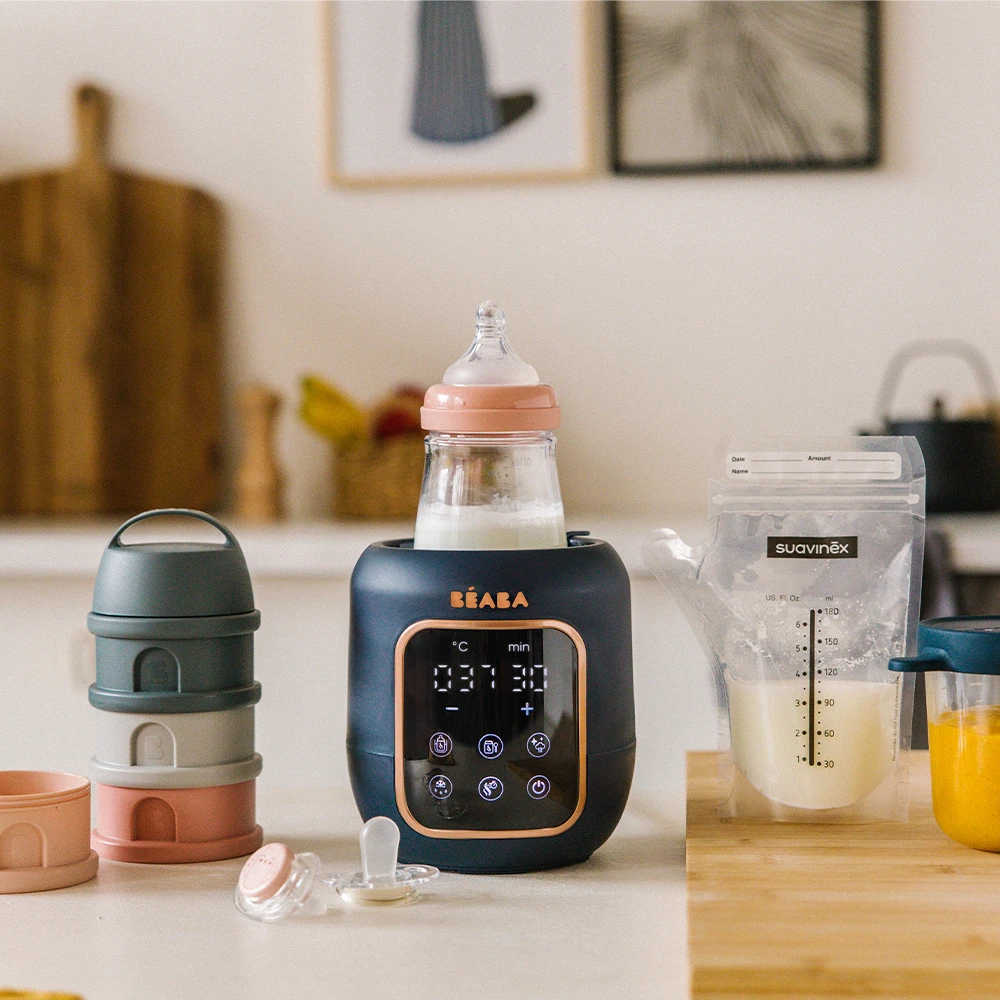 Beaba Chauffe-Biberon Multi Milk Night Blue De Béaba 4 Beaba Chauffe-Biberon Multi Milk Night Blue De Béaba – Image 4