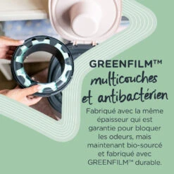 Recharge Twist & Click Avancée Avec GREENFILM Antibactérien X1 De Tommee Tippee -Mini Moomes Soldes 1070412 4