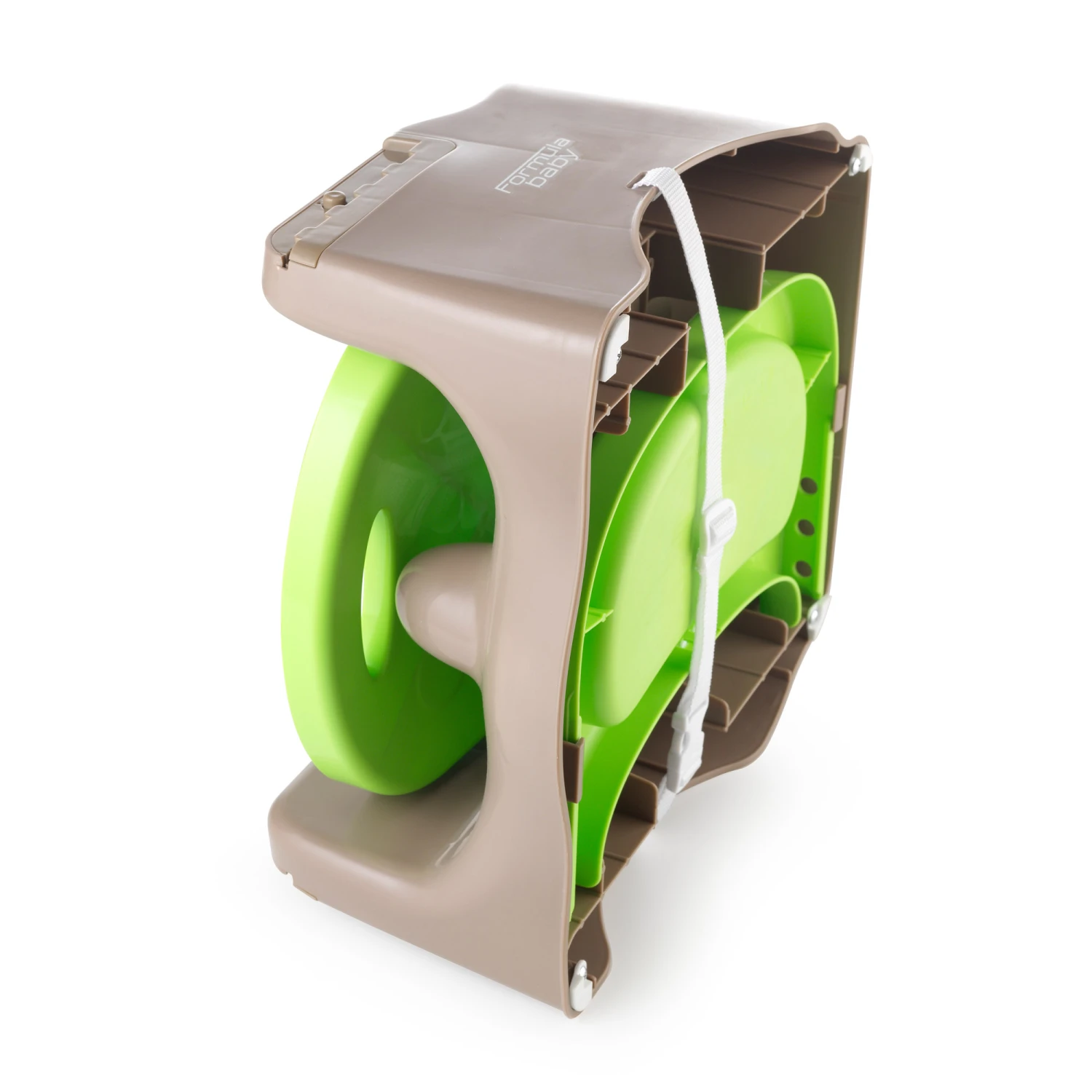 Rehausseur De Chaise Gris/Blanc De Formula Baby 2 Rehausseur De Chaise Gris/Blanc De Formula Baby – Image 2