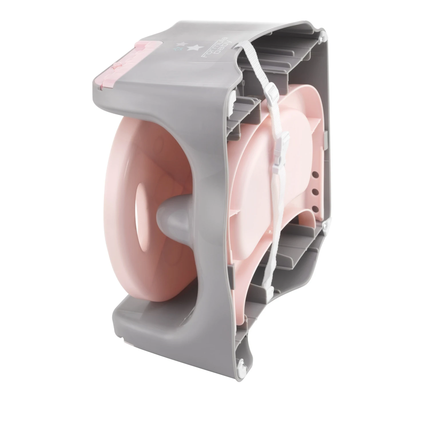 Rehausseur De Chaise Gris/Blanc De Formula Baby 4 Rehausseur De Chaise Gris/Blanc De Formula Baby – Image 4