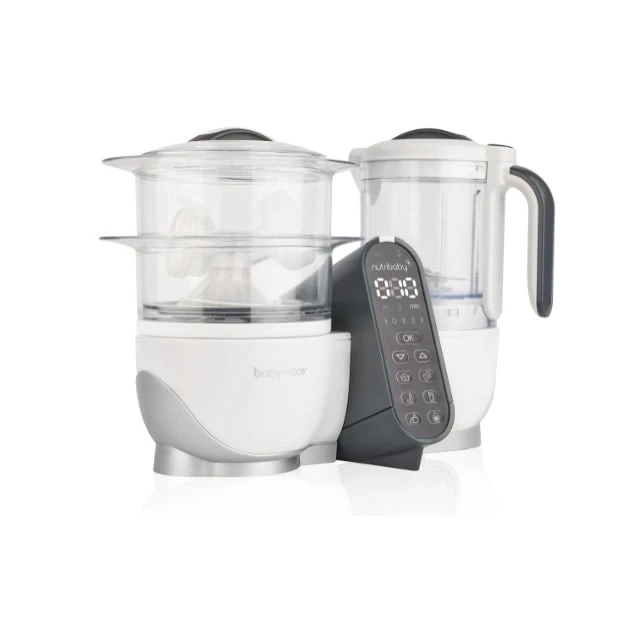 Nutribaby(+) Robot Multifonctions Bébé 6 En 1 Industrial Grey De Babymoov 10 Nutribaby(+) Robot Multifonctions Bébé 6 En 1 Industrial Grey De Babymoov – Image 10