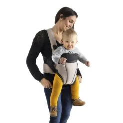 Porte-bébé Gris De Aubert Concept -Mini Moomes Soldes 75303929 9 1